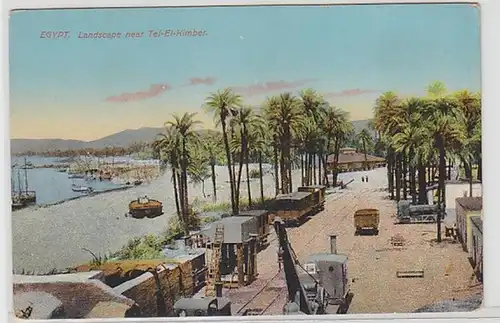 61765 Ak Egypte Egypt Landscape near Tel-el-Kimber vers 1910