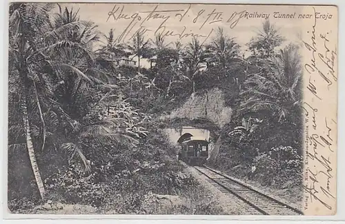 61762 Ak Jamaïque Railway Tunnel near Troja 1908