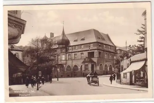 61561 Ak Waldheim en Saxe Bureau de poste 1949