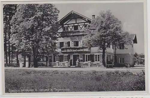61415 Ak Gasthof Moosrain bei Gmund am Tegernsee um 1940
