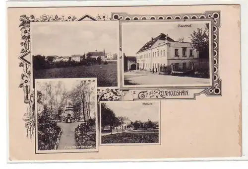 61355 Mehrbild Ak Gruß aus Reinholdshain Gasthof usw. um 1910