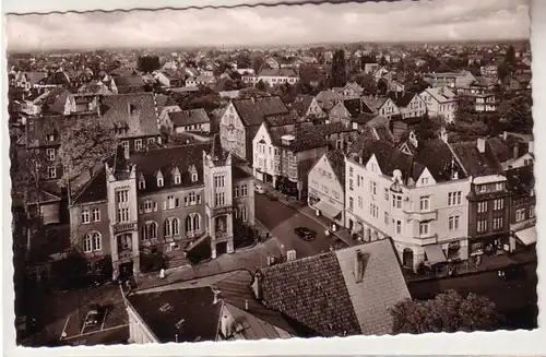 61257 Ak Gütersloh Vue de l'église Martin Luther 1962