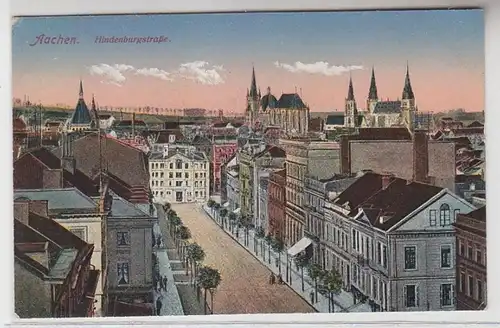63427 Ak Aachen Hindenburgstrasse vers 1910