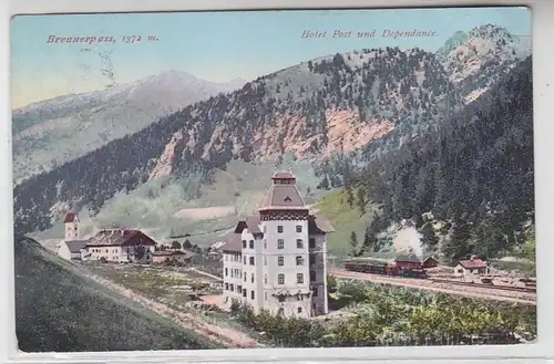 63345 Ak Brennerpass Hotel Post und Dependance 1909