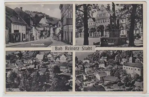 63302 Mehrbild Ak Stadt Bad Reinerz Duszniki-Zdrój um 1940