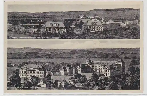 63211 Multi-image Ak hôpital d'approvisionnement Weingarten, école de police 1933