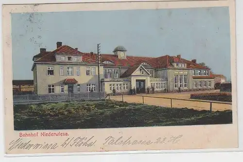 63201 AK Niederwiesa Bahnhof 1916