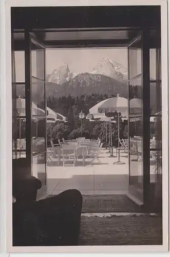 63043 Ak Berchtesgaden Hotel "Berchtetsgadener Hof" 1943