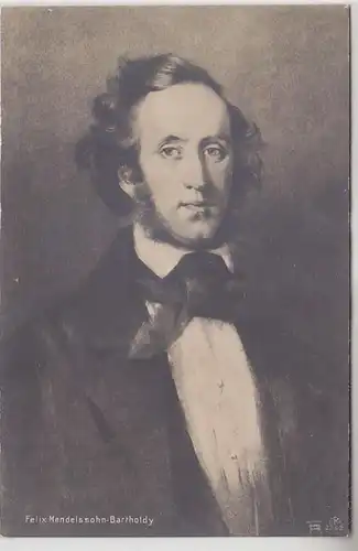 63036 Ak Felix Mendelssohn Bartholdy Compositeur vers 1900