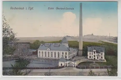 62971 AK Reichenbach im Vogtland Elektrische Überland-Centrale um 1910