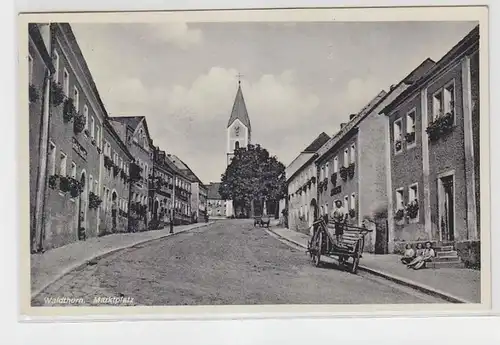 62822 Ak Waldturn Marktplatz 1938