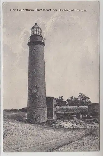62751 Ak Der Leuchtturm Darsserort bei Ostseebad Prerow 1923
