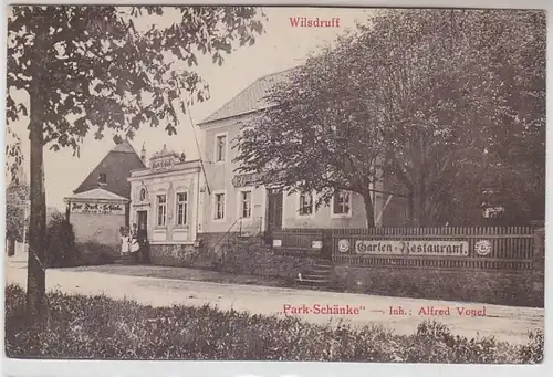 62728 Ak Wilsdruff "Park Schänke" Inhaber Alfred Vogel 1937