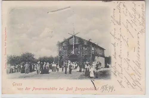 62688 Ak Gruß von der Panoramahöhe bei Bad Berggieshübel 1899