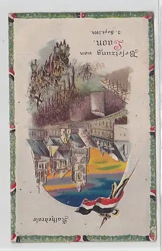 61147 Arrêt contre la lumière Ak Instrumentation de Laon 3 septembre 1914