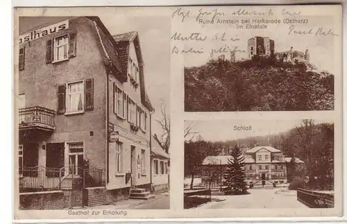 61142 Ak Harkerode Aschersleben Land Gasthaus pour le repos 1930
