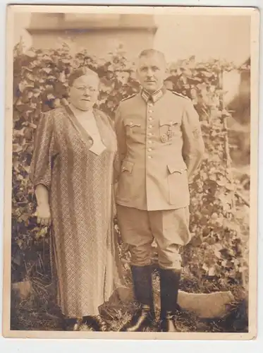 61053 Foto flic en uniforme avec croix de fer 1ère classe vers 1935