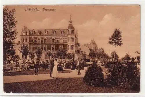60850 Ak Zinnowitz Promenade 1909