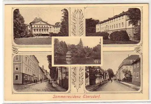 60771 Mehrbild Ak Sommerresidenz Ebersdorf um 1920