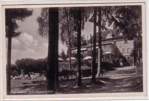 60480 Ak Bad Sachsa Hotel Katenstein 1944