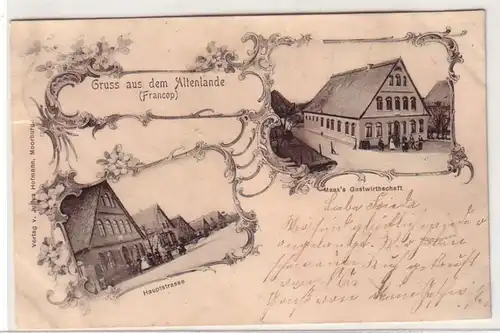 60479 Mehrbild Ak Gruß aus dem Altenlande (Francop) 1901