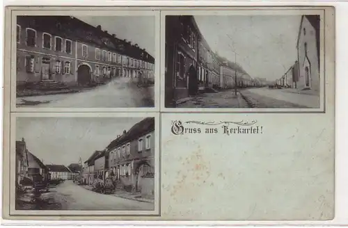 60467 Mehrbild Ak Gruß aus Kerkartet! Mönchen Gladbach 1900