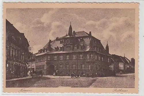60423 Ak Nossen Rathaus 1938