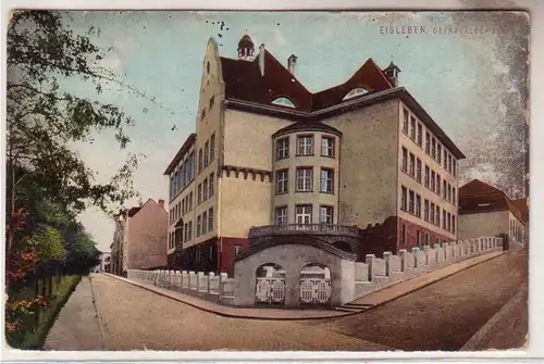 60375 Ak Eisleben Oberrealschule um 1910