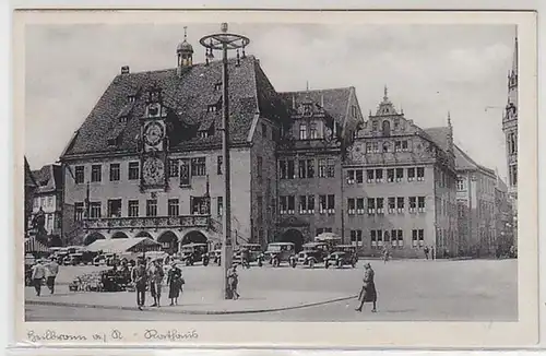 60304 Ak Heilbronn a.N. Rathaus um 1940