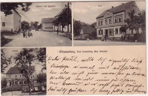 60268 Multi-image Ak Alttannenberg District Dresde 1911