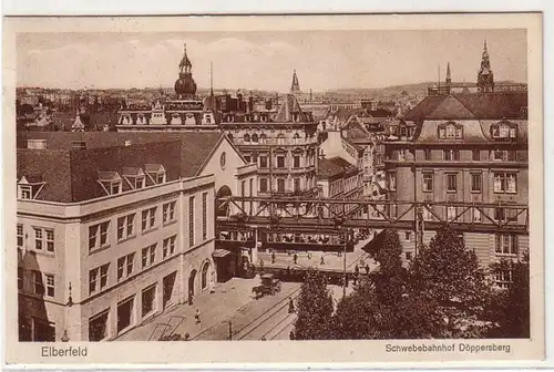 60263 Al Elberfeld Schneiderbahnhof Döppersberg 1928