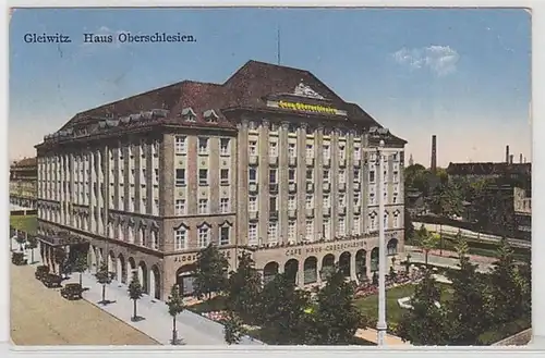 60191 Ak Gleiwitz Haus Oberschlesien 1930