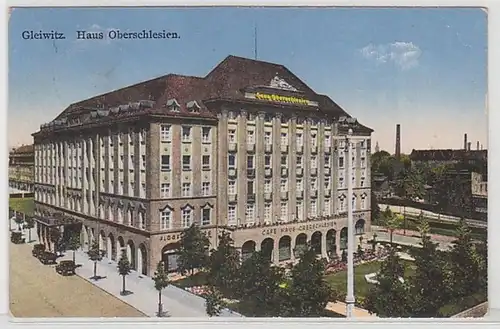 60191 Ak Gleiwitz Maison Haute Silésie 1930