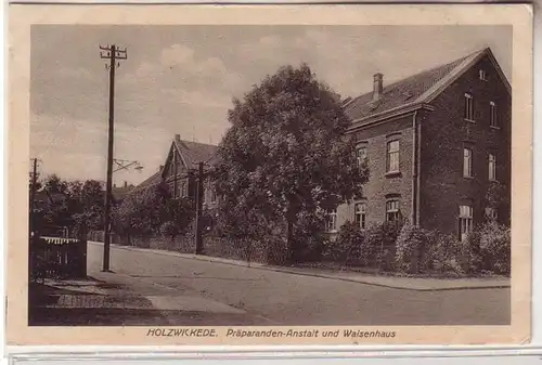 60133 Ak Holzwickede Préparanden Institut et orphelinat vers 1915