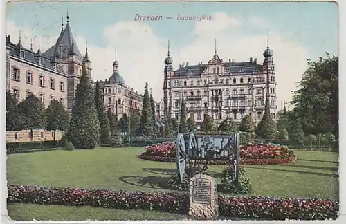 59879 Ak Dresden Sachsenplatz 1913