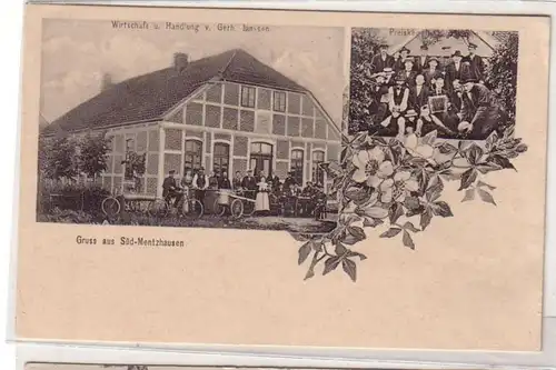 59825 Ak salutation de l'économie du sud de Mentzhausen et l 'action vers 1910