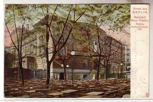 59808 Ak Gruß aus Berlin Bernhard Rose Theater Osten 1910