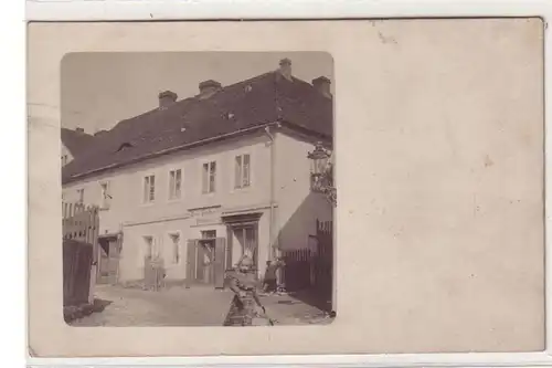 59773 Foto Ak Carl Försters Bäckerei um 1910