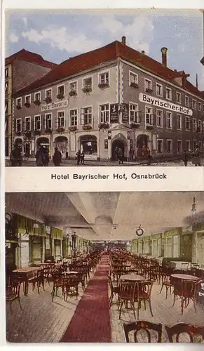 59752 Ak Osnabrück Hotel Bayrischer Hof 1926