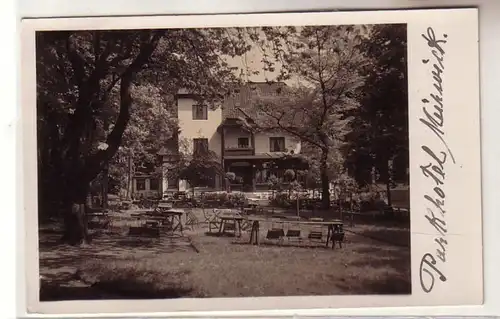 59648 Foto Ak Parkhotel Mürwick bei Flensburg 1933