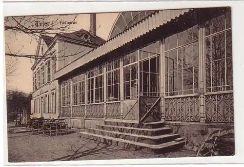 59647 Ak Trier Etablissement "Bellevue" um 1910