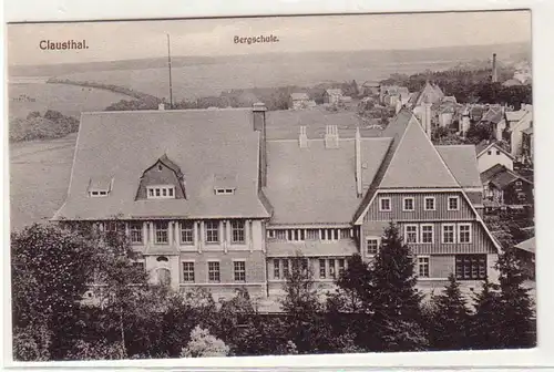 59631 Ak Clausthal Bergschule um 1910