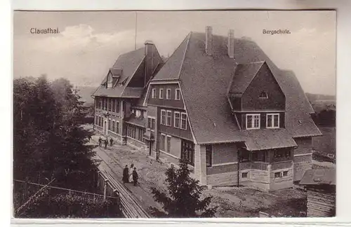 59632 Ak Clausthal Bergschule um 1910