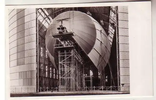 59554 Ak Luftschiff Zeppelin LZ 129 in Bau um 1935