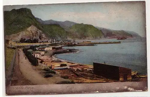 59487 Ak Tenerife Teneriffe Playa vers 1910