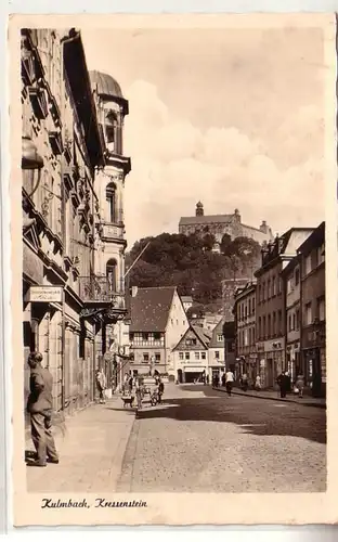 59364 Ak Kulmbach Kressenstein avec des magasins 1956