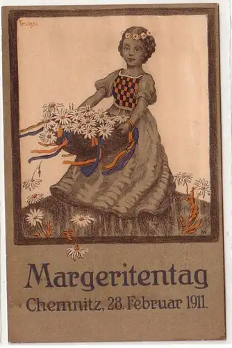 59233 Ak Chemnitz Margeritentag 28. Februar 1911