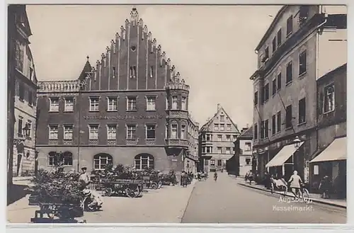 59169 Ak Augsburg Kesselmarkt 1929