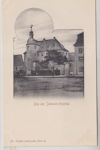 59139 Ak Leipzig das alte Johannis Hospital um 1900