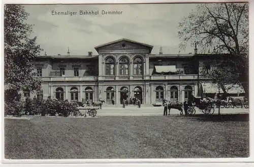 59122 Ak Hambourg Ancienne gare de Dammtor vers 1910